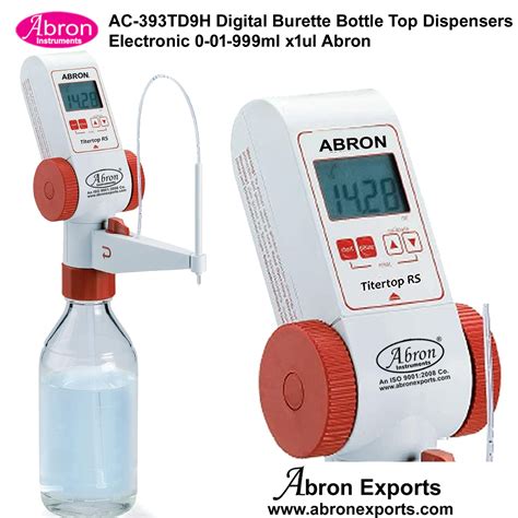 digital burette dispenser